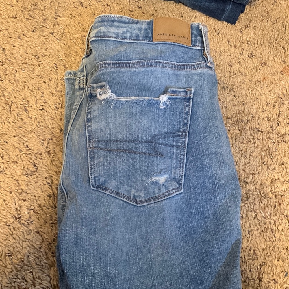 American Eagle Ripped Skinny Jeans